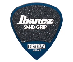 Медиатор IBANEZ PA16XSG-DB WIZARD EXTRA HEAVY SAND GRIP PICK DEEP BLUE