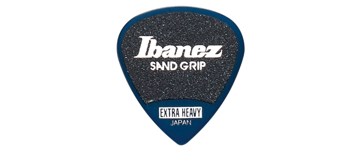 Медиатор IBANEZ PA16XSG-DB WIZARD EXTRA HEAVY SAND GRIP PICK DEEP BLUE