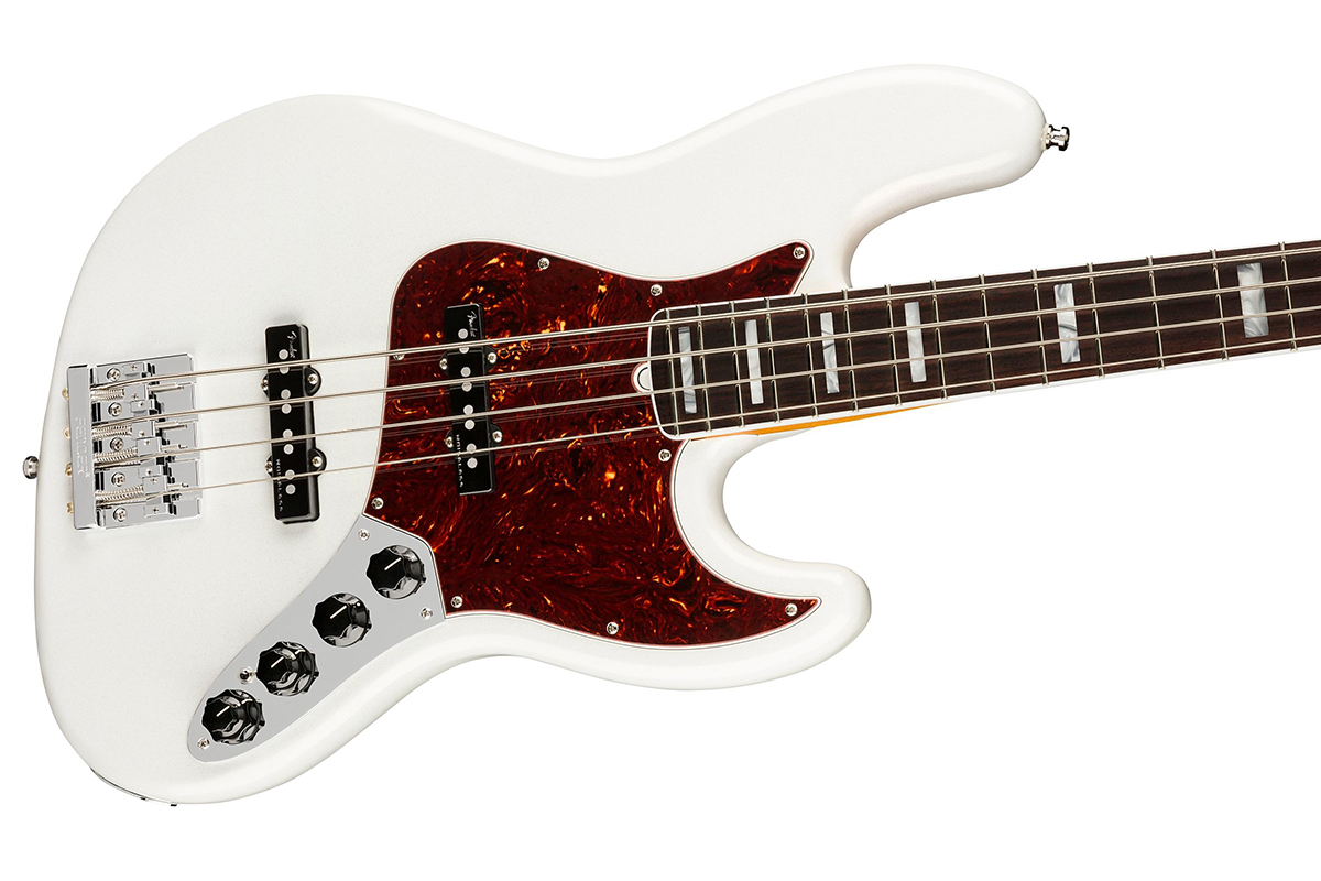FENDER AMERICAN ULTRA JAZZ BASS RW ARCTIC PEARL Бас-гітара