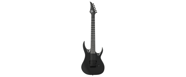 Електрогітара S BY SOLAR TYPE AB AB4.61MC-E 3/4 CARBON BLACK MATTE