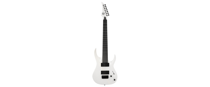 Електрогітара S BY SOLAR TYPE AB AB4.7W-E 7 STRING WHITE MATTE