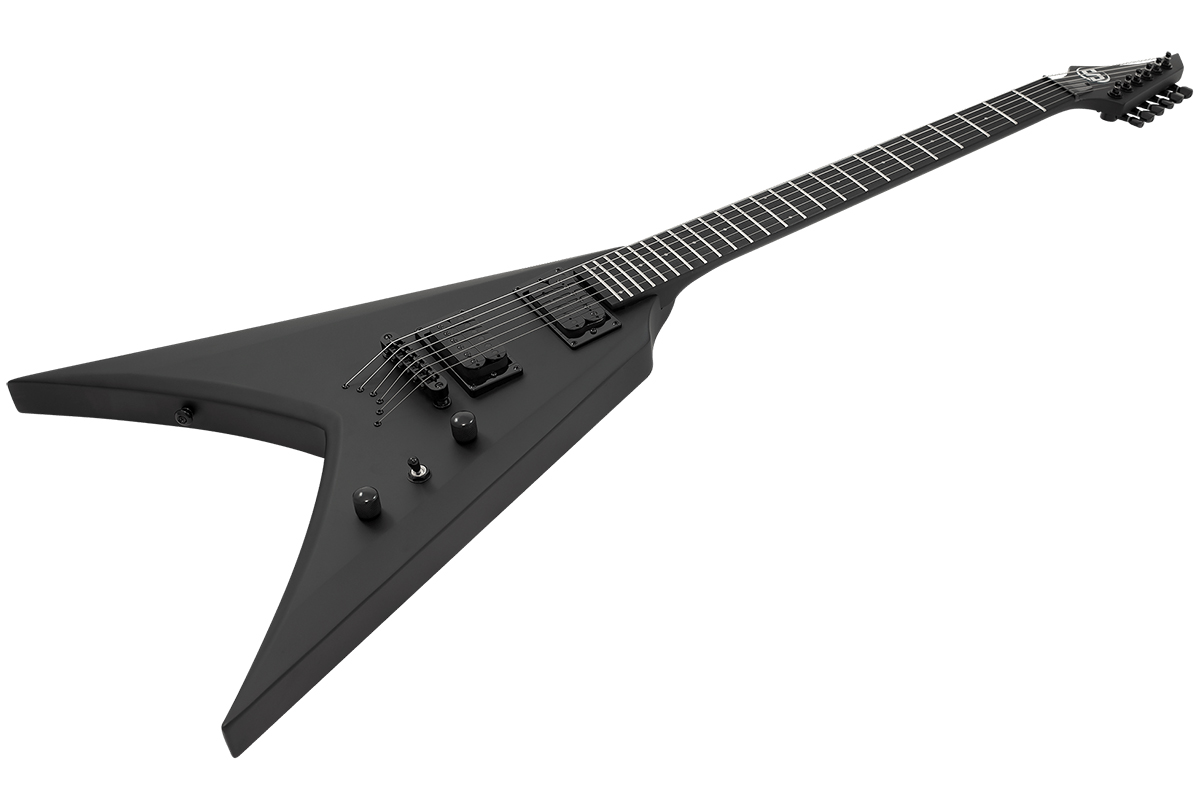 Електрогітара S BY SOLAR TYPE VB VB4.6C-E CARBON BLACK MATTE