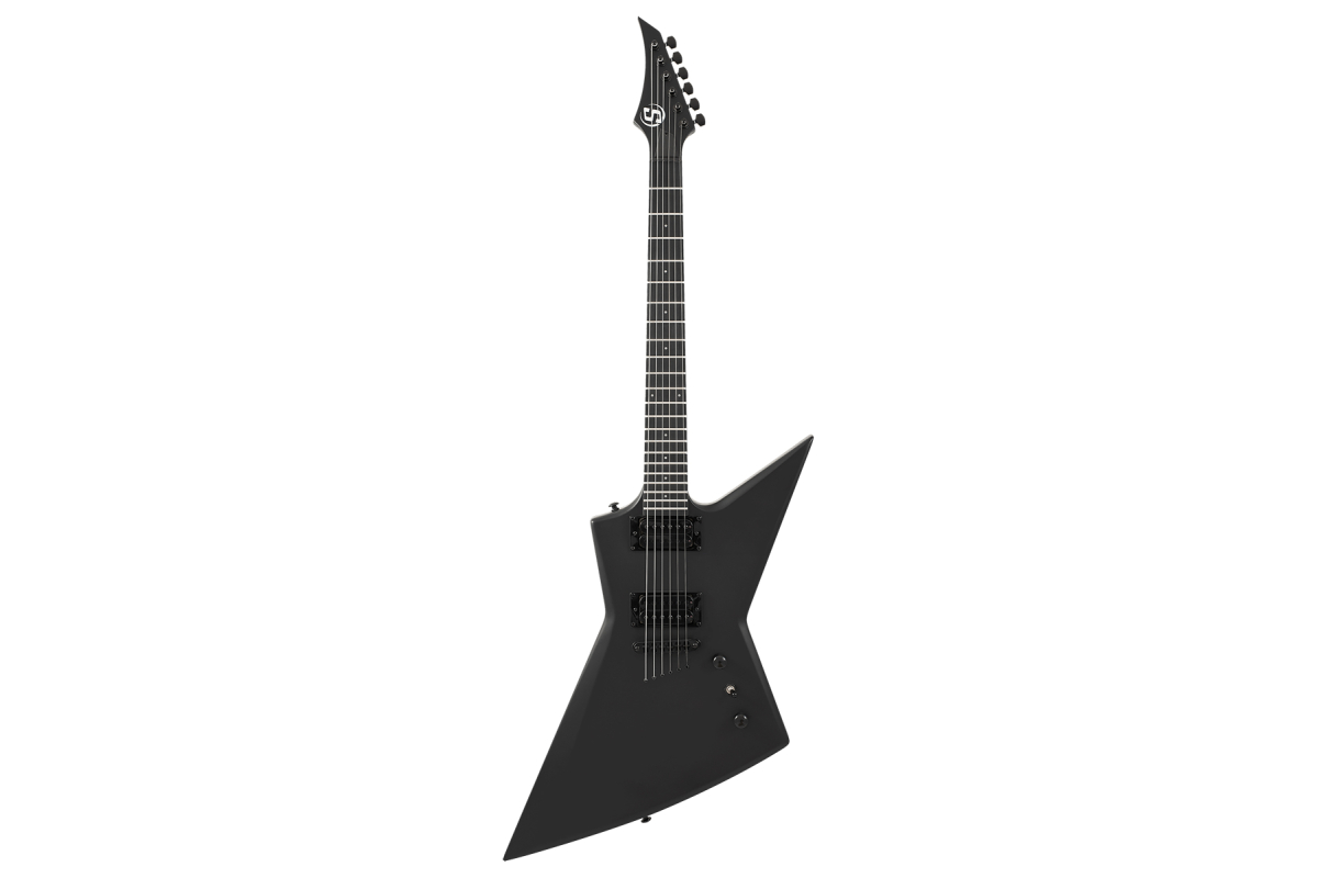 Електрогітара S BY SOLAR TYPE EB EB4.6C-E CARBON BLACK MATTE