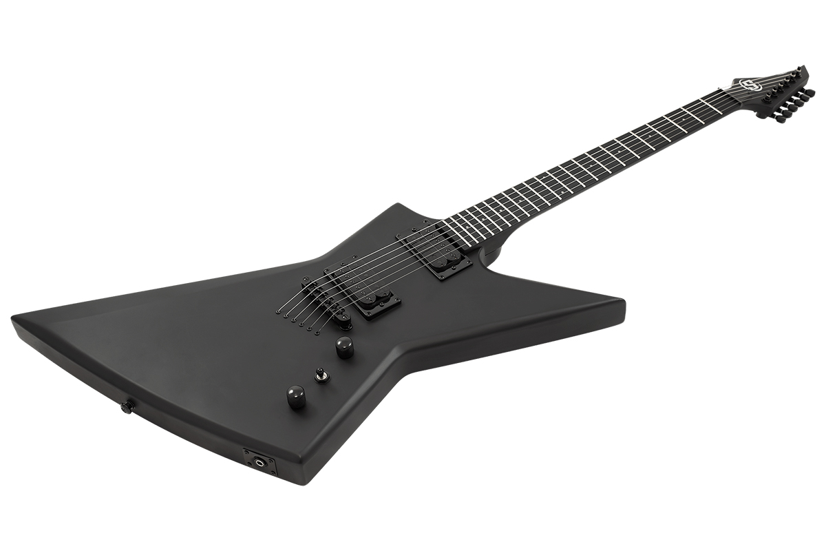 Електрогітара S BY SOLAR TYPE EB EB4.6C-E CARBON BLACK MATTE