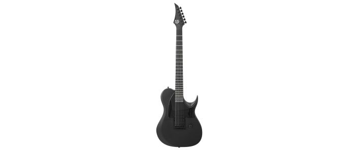 Електрогітара S BY SOLAR TYPE TB TB4.61C-E SINGLE PICKUP CARBON BLACK MATTE