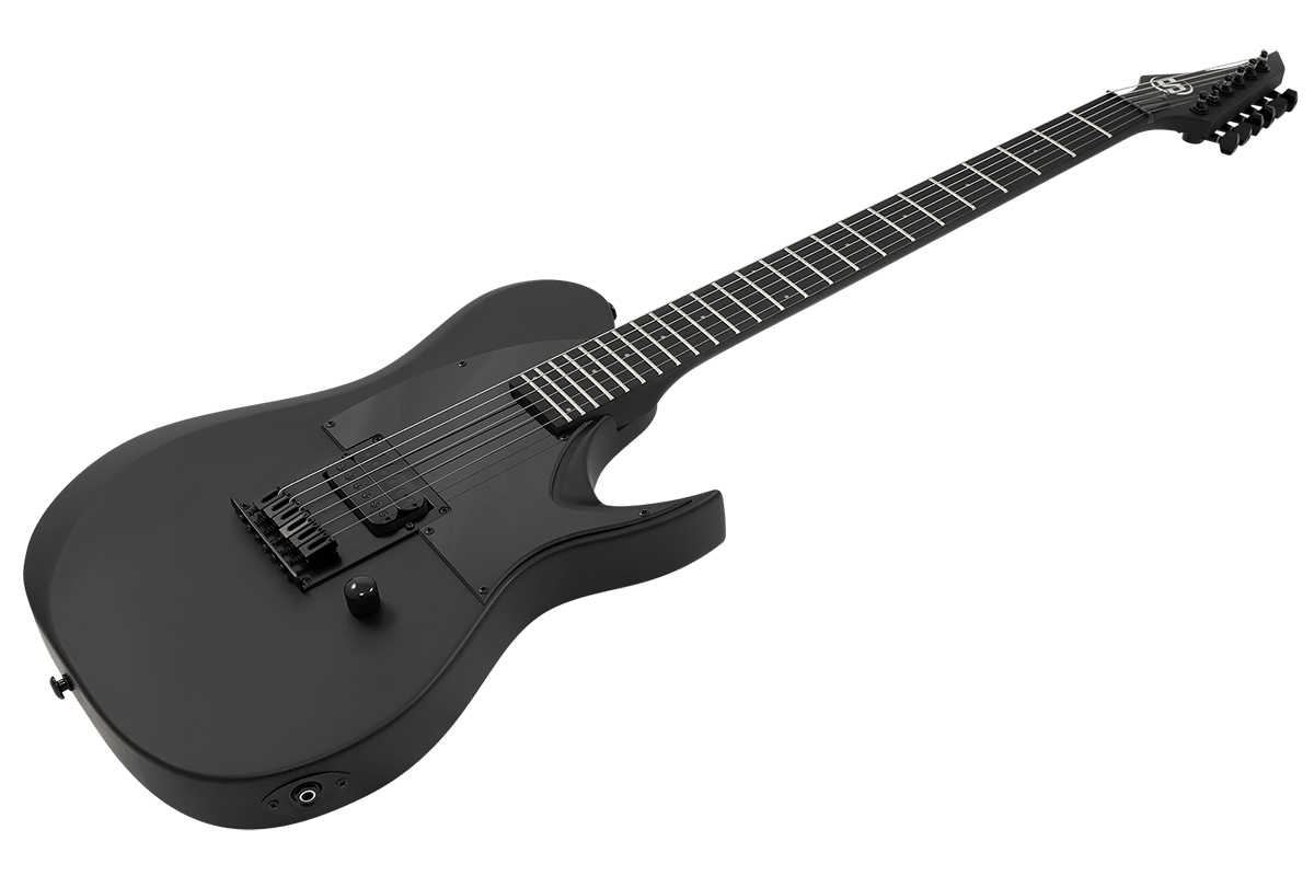Електрогітара S BY SOLAR TYPE TB TB4.61C-E SINGLE PICKUP CARBON BLACK MATTE