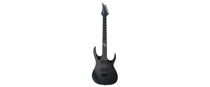 Електрогітара Solar Guitars A2.6C CARBON BLACK MATTE
