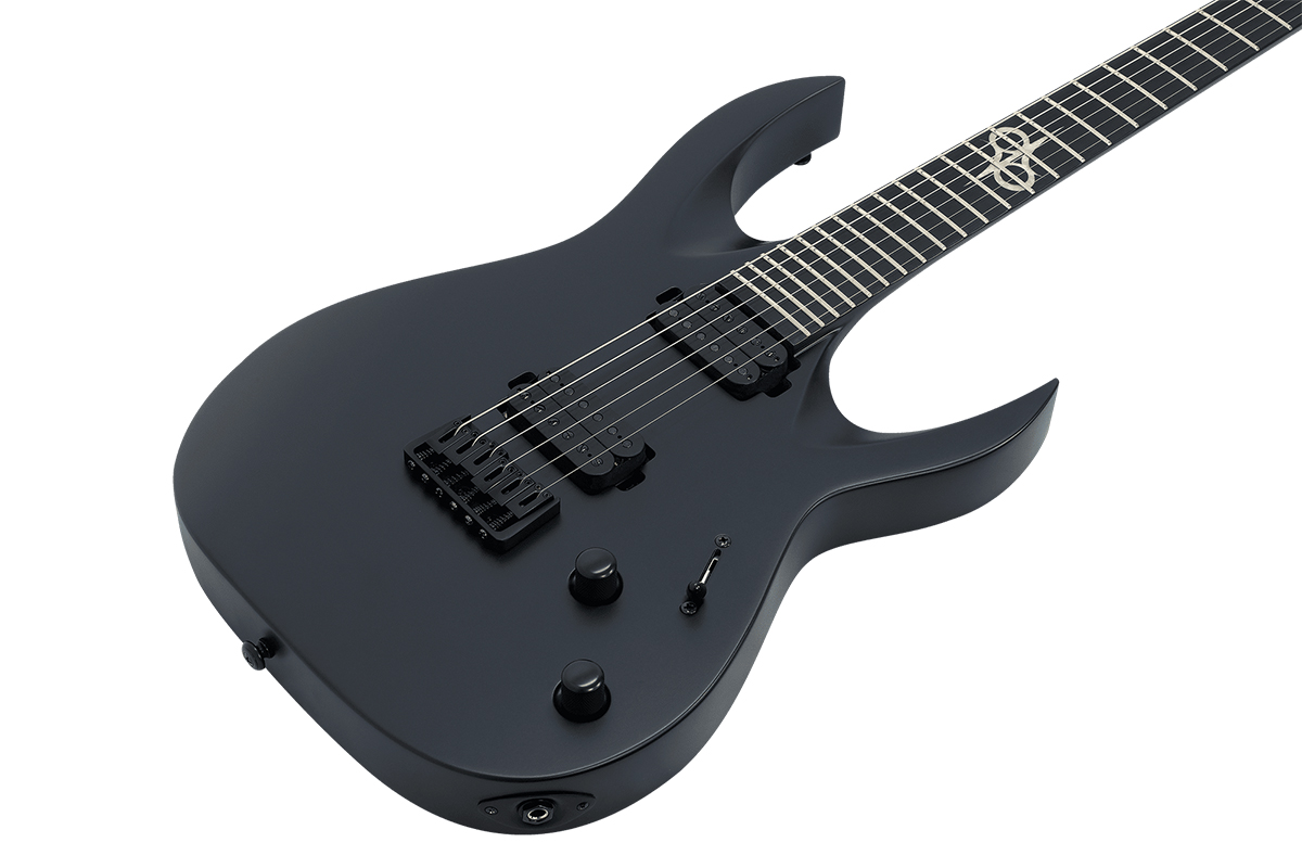 Електрогітара Solar Guitars A2.6C CARBON BLACK MATTE