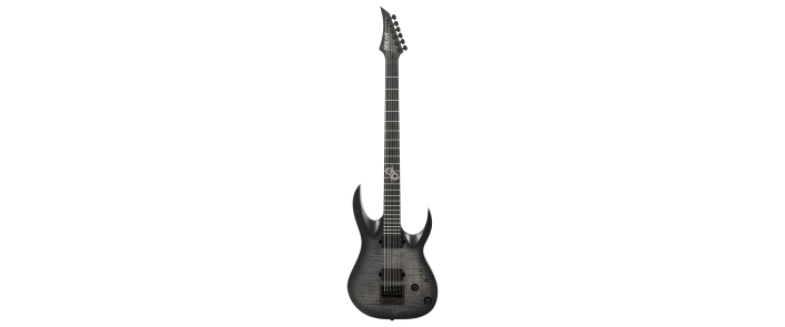 Електрогітара Solar Guitars A1.6FBB-29 FLAME BLACK BURST MATTE