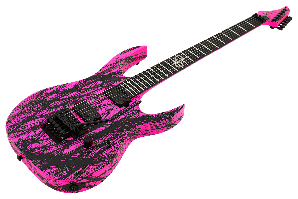  Електрогітара Solar Guitars A2.6FRPN CANIBALISMO PINK NEON MATTE