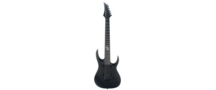 Електрогітара Solar Guitars A2.7C CARBON BLACK MATTE