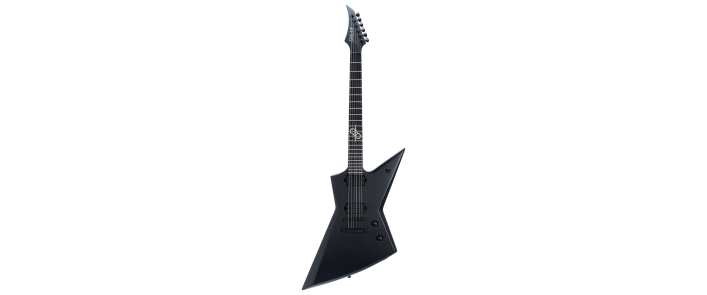 Електрогітара Solar Guitars E2.6C CARBON BLACK MATTE