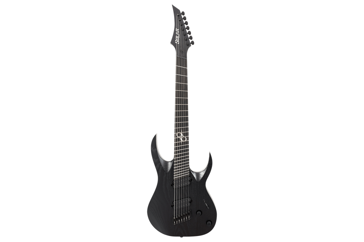 Електрогітара Solar Guitars A1.7BOP-FF BLACK OPEN PORE MATTE