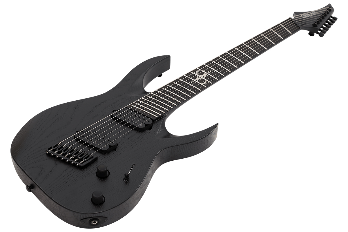 Електрогітара Solar Guitars A1.7BOP-FF BLACK OPEN PORE MATTE