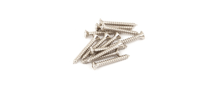 Гвинт FENDER VINTAGE-STYLE BASS/TELE BRIDGE/STRAP BUTTON MOUNTING SCREWS