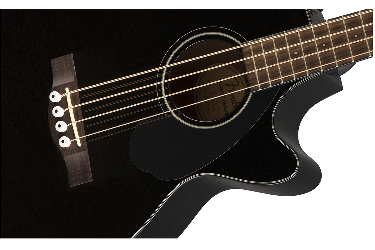 Бас-гітара акустична FENDER CB-60SCE BLACK WN