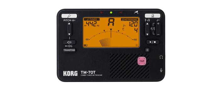 Тюнер-метроном KORG TM-70T BK