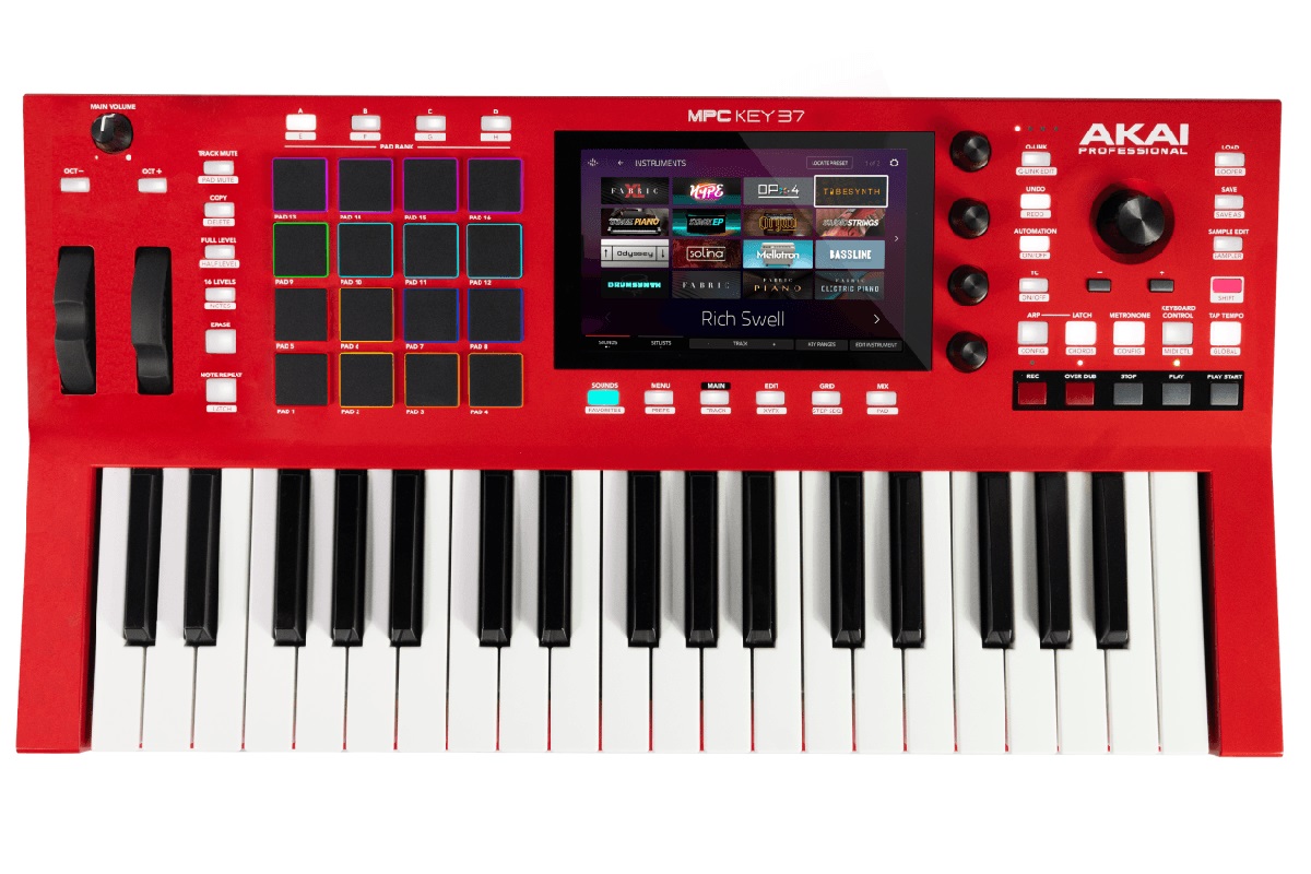 MIDI клавіатура AKAI MPC KEY 37