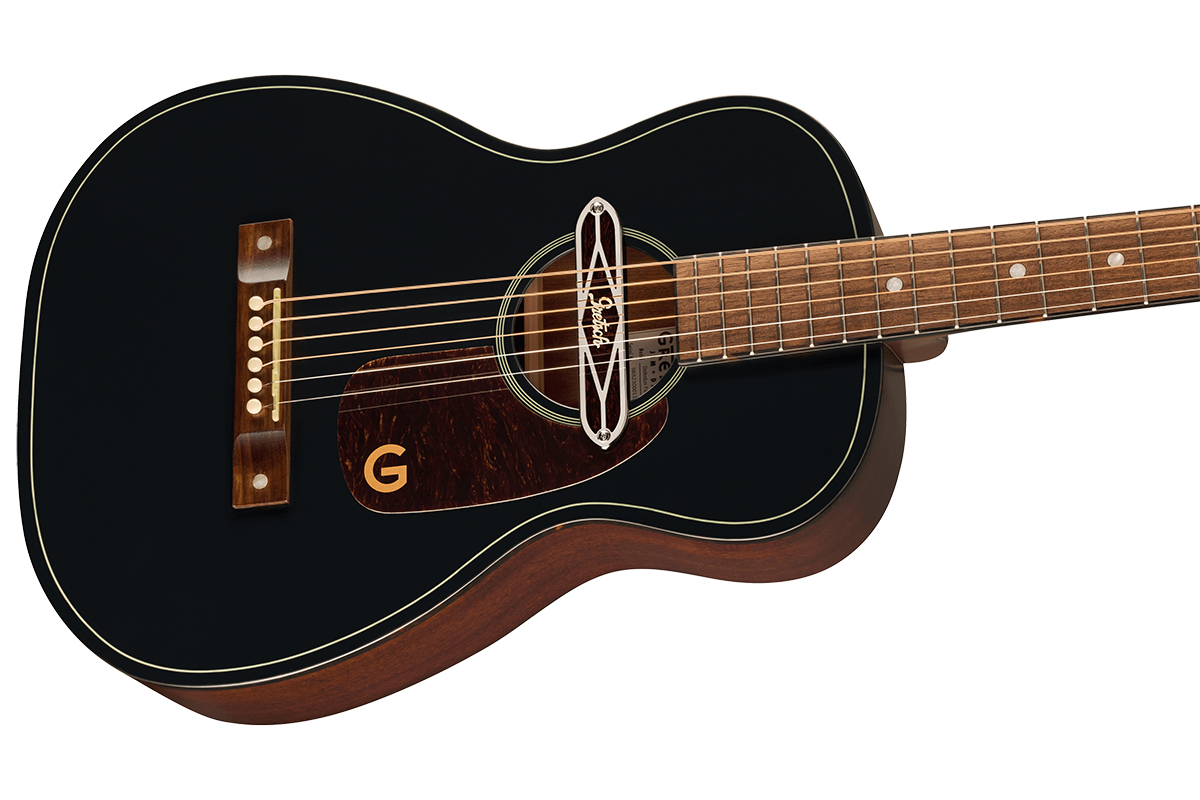Гитара электроакустическая GRETSCH DELTOLUXE PARLOR BLACK