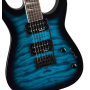 Електрогітара JACKSON JS SERIES DINKY JS20 DKQ 2PT TRANSPARENT BLUE BURST