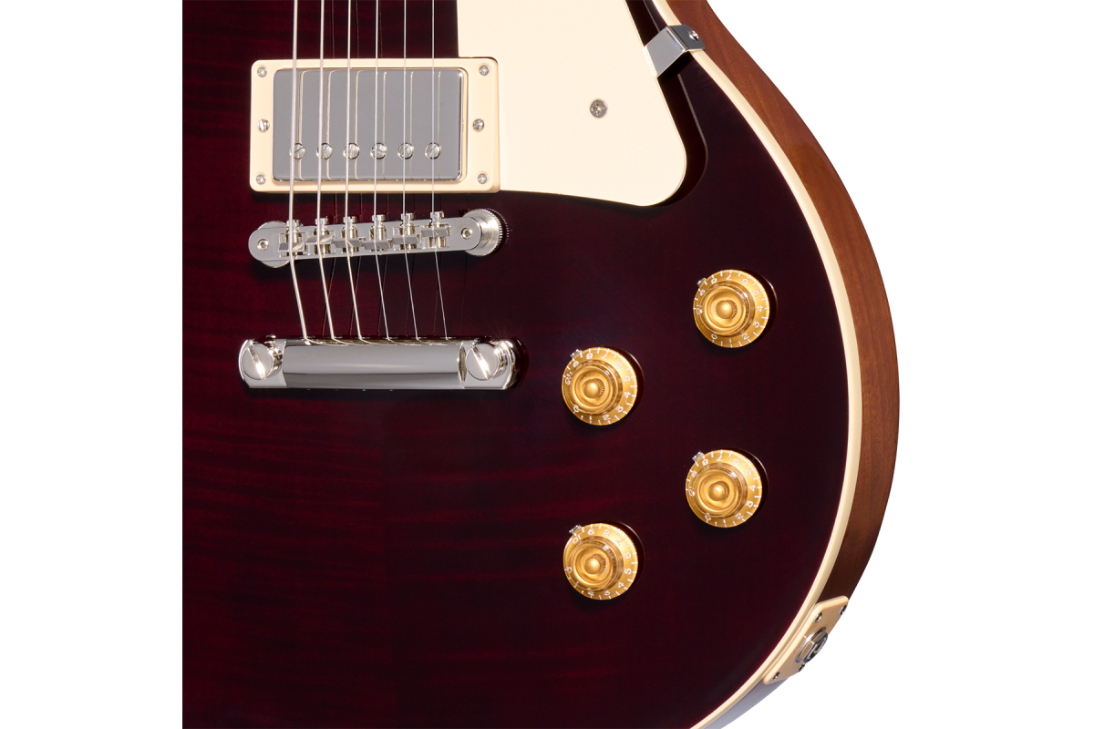 GIBSON LES PAUL STANDARD 50s FIGURED TOP TRANSLUCENT OXBLOOD Електрогітара