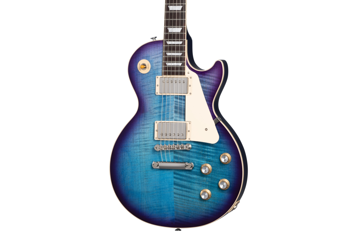 GIBSON LES PAUL STANDARD 60s FIGURED TOP BLUEBERRY BURST Электрогитара