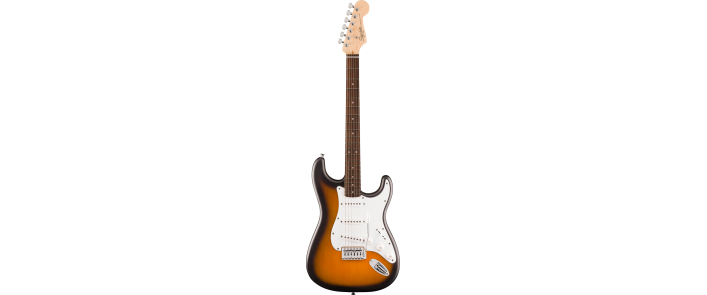 Электрогитара SQUIER DEBUT STRATOCASTER LRL 2 TONE SUNBURST