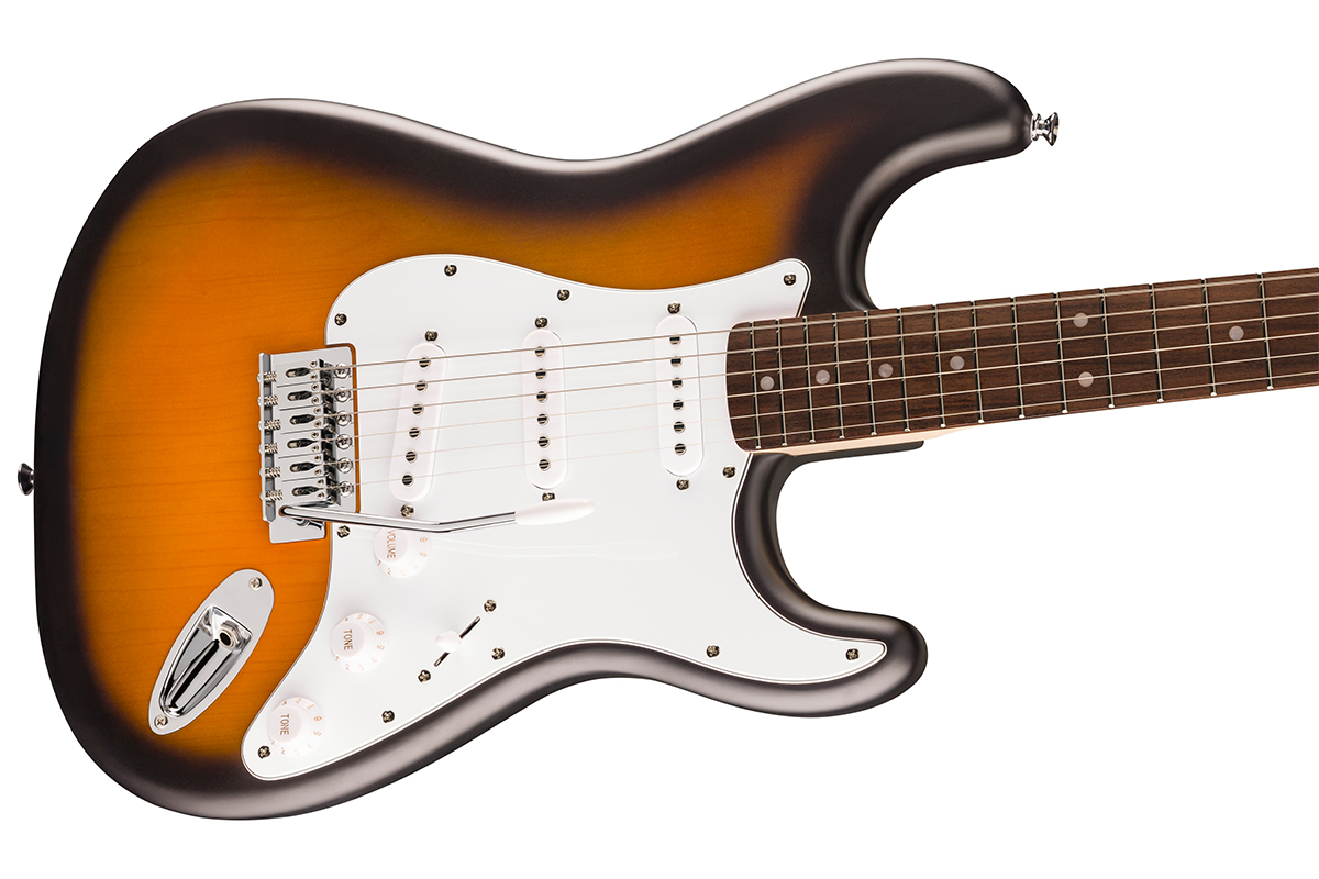 Электрогитара SQUIER DEBUT STRATOCASTER LRL 2 TONE SUNBURST