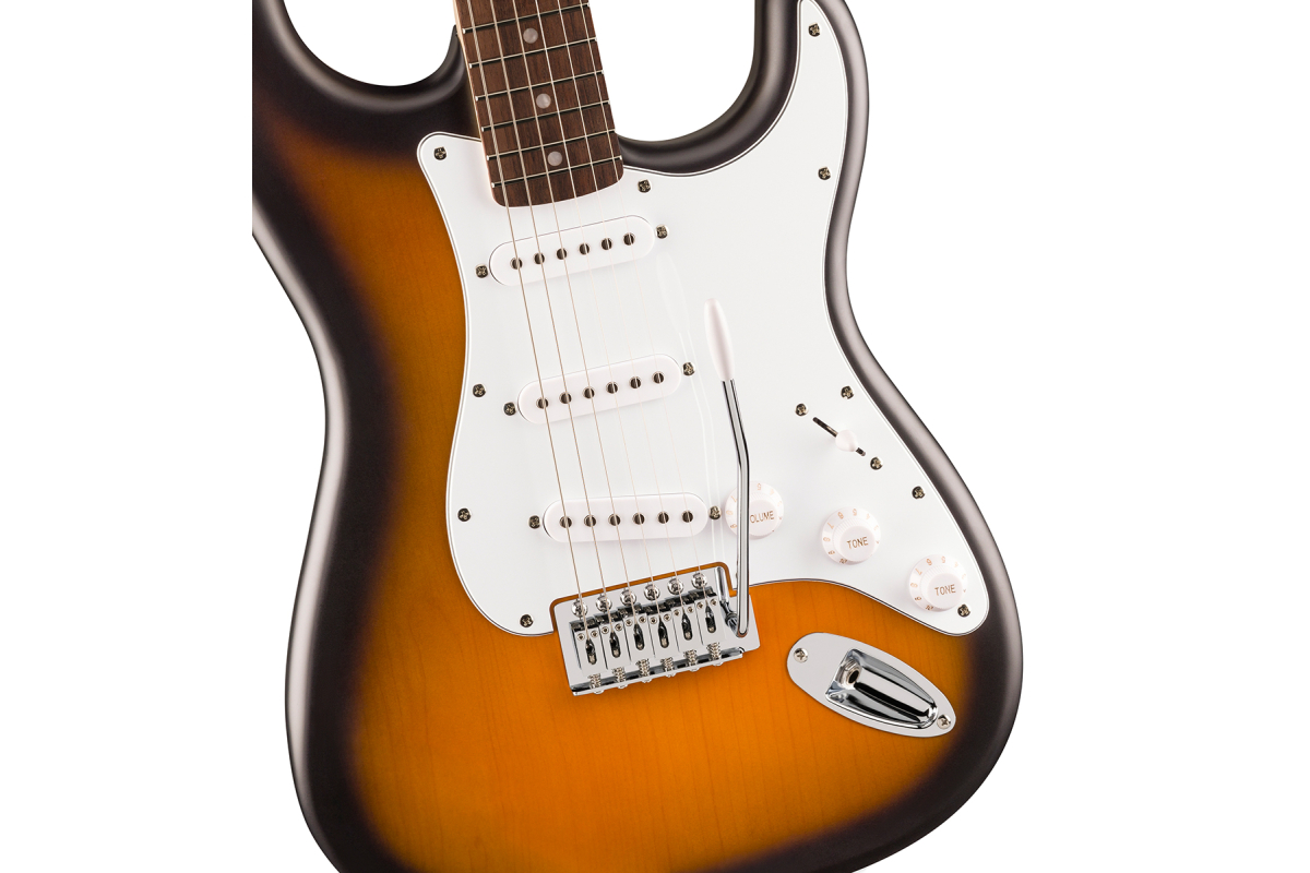 Электрогитара SQUIER DEBUT STRATOCASTER LRL 2 TONE SUNBURST