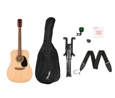 Гітарний набір з акустичною гітарою FENDER FA-25 PACK NATURAL