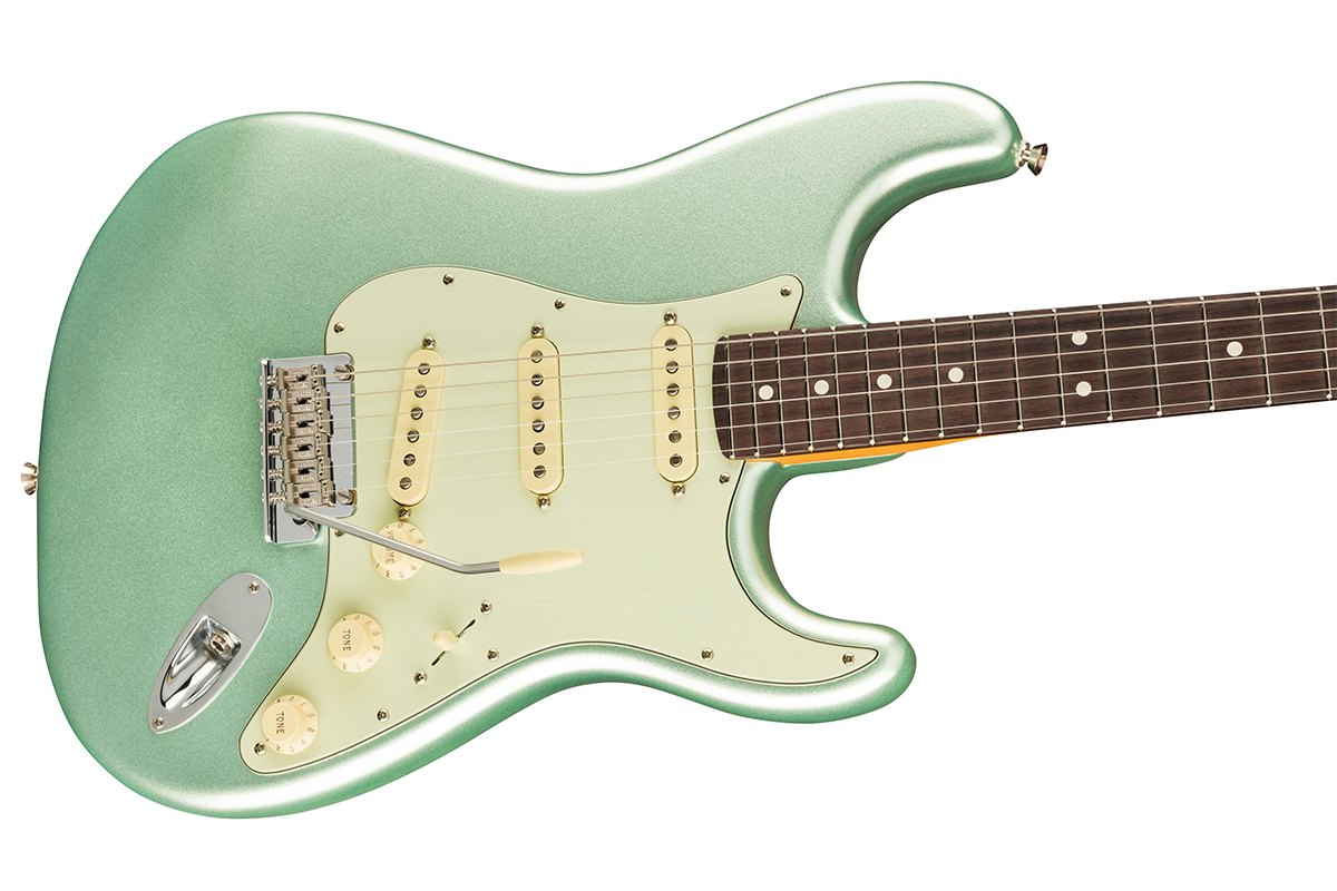 FENDER AMERICAN PRO II STRATOCASTER RW MYSTIC SURF GREEN Електрогітара