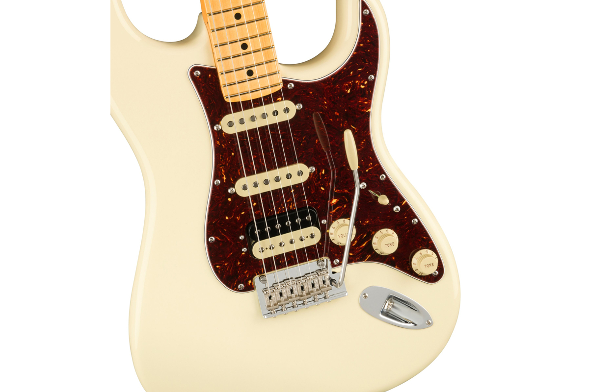Електрогітара FENDER AMERICAN PRO II STRATOCASTER HSS MN OLYMPIC WHITE