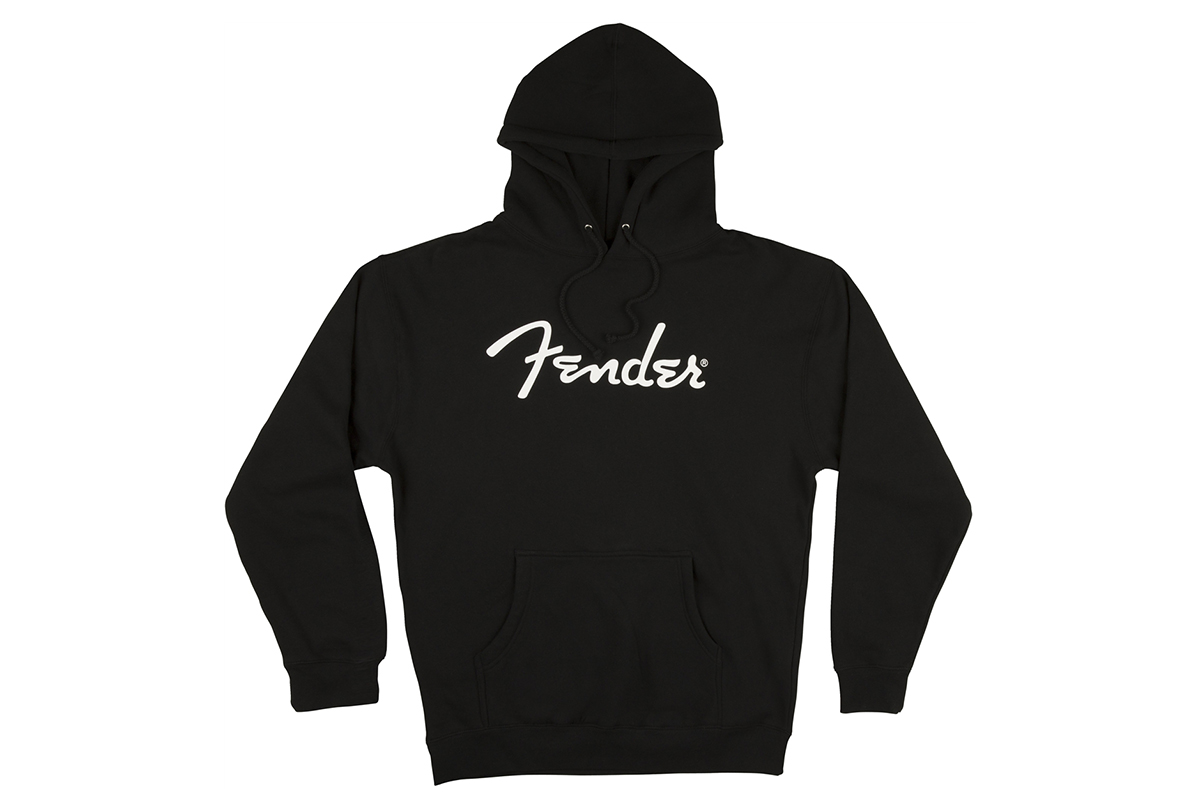 Толстовка FENDER HOODIE SPAGHETTI LOGO BLACK XL