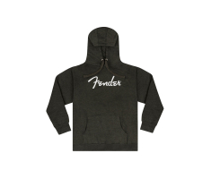 Толстовка FENDER HOODIE SPAGHETTI LOGO GRAY HEATHER M