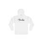 Толстовка FENDER HOODIE SPAGHETTI LOGO OLYMPIC WHITE L