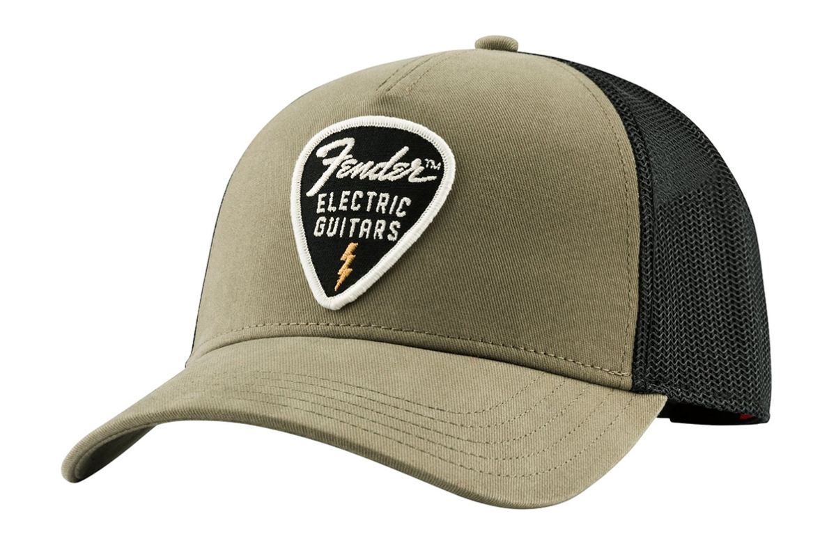 Кепка FENDER SNAP BACK PICK PATCH HAT OLIVE