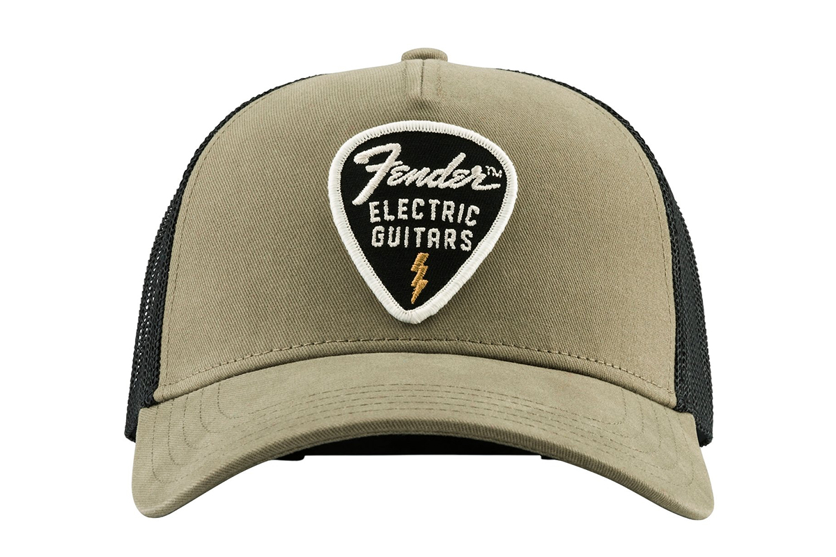 Кепка FENDER SNAP BACK PICK PATCH HAT OLIVE