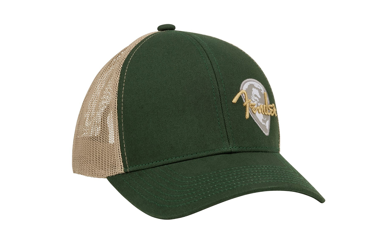 Кепка FENDER GLOBE PICK PATCH HAT GREEN KHAKI
