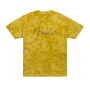 Футболка FENDER T-SHIRT SPAGHETTI LOGO TIE-DYE MUSTARD L