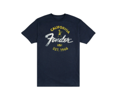 Футболка FENDER T-SHIRT BAJA BLUE XL