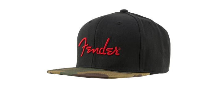 Кепка FENDER FLATBILL HAT CAMO