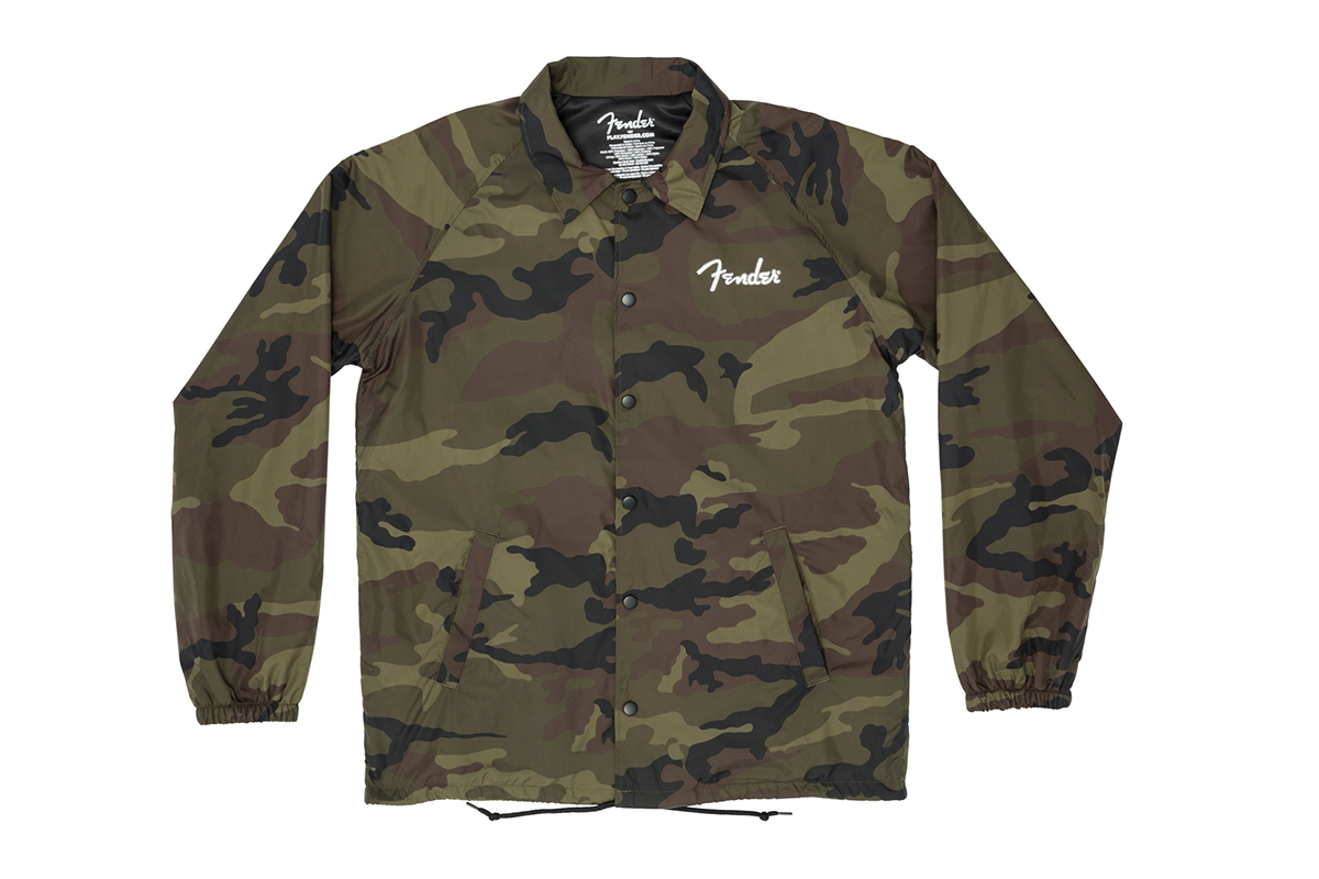 Ветровка FENDER COACHES JACKET CAMO M