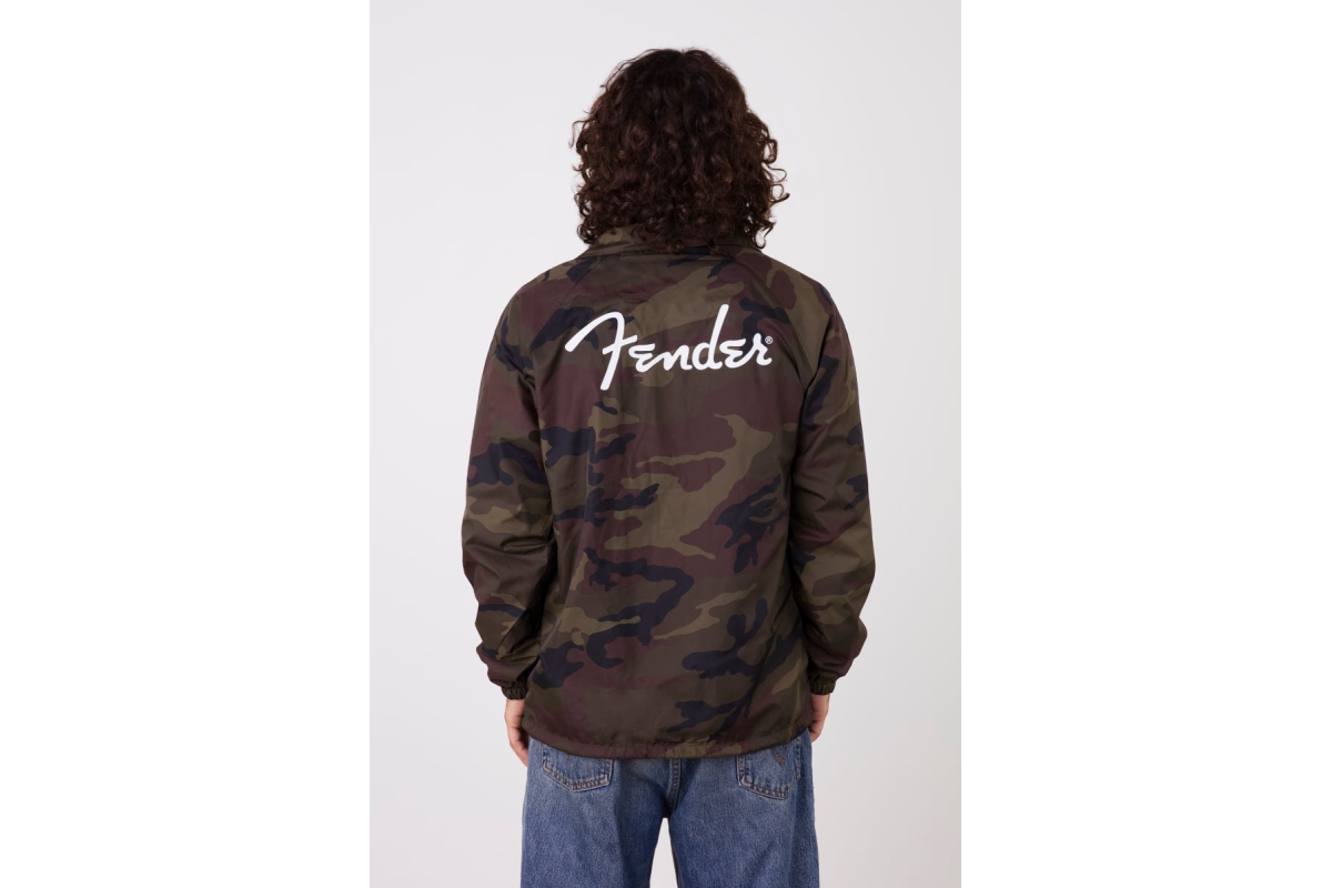Ветровка FENDER COACHES JACKET CAMO M