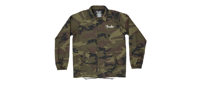 Ветровка FENDER COACHES JACKET CAMO L