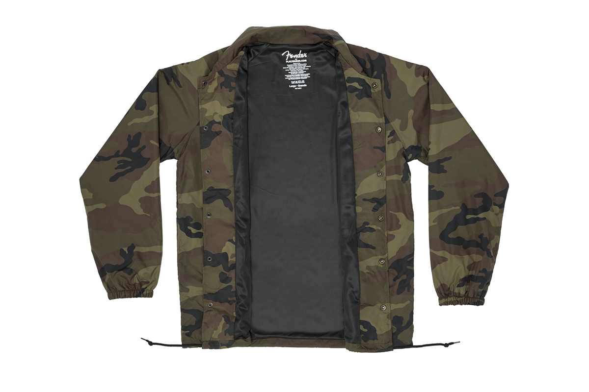 Ветровка FENDER COACHES JACKET CAMO L