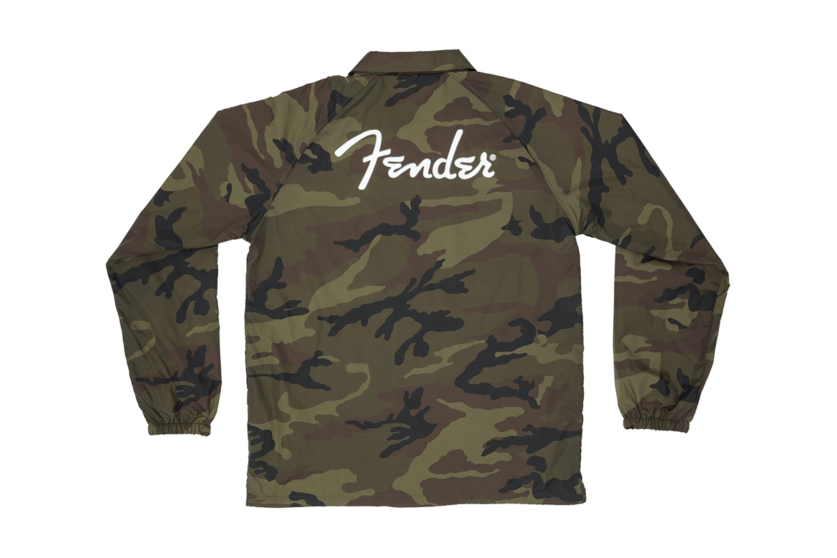 Ветровка FENDER COACHES JACKET CAMO L