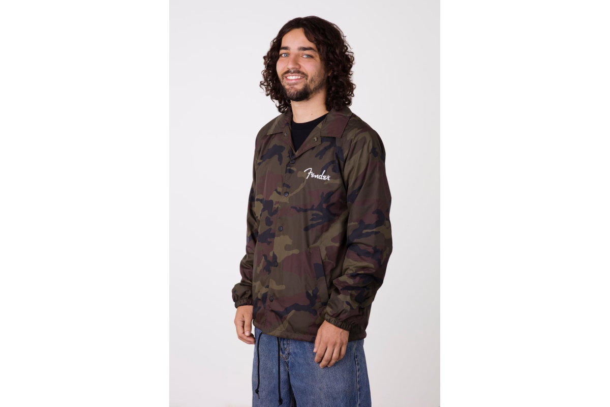 Ветровка FENDER COACHES JACKET CAMO L