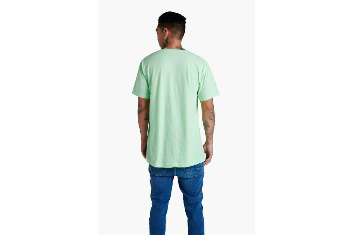 Футболка FENDER T-SHIRT SPAGHETTI LOGO SURF GREEN M