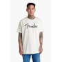 Футболка FENDER T-SHIRT SPAGHETTI LOGO OLYMPIC WHITE XL