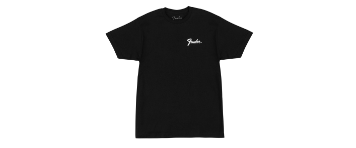 Футболка FENDER T-SHIRT TRANSITION LOGO BLACK L